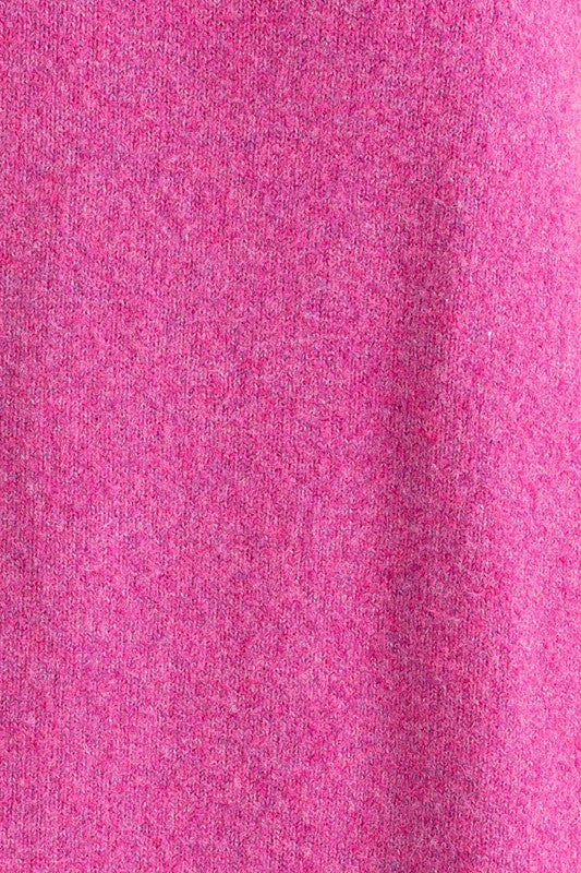 Recycled Yarn Oversized Sweater Dress LE LIS