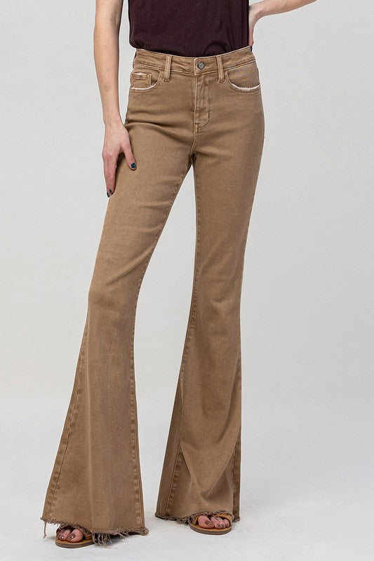 High Rise Super Flare Jeans VERVET by Flying Monkey