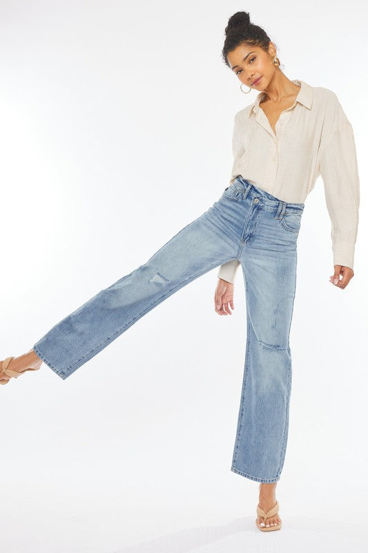 90's Wide Leg Straight Jeans Kan Can USA