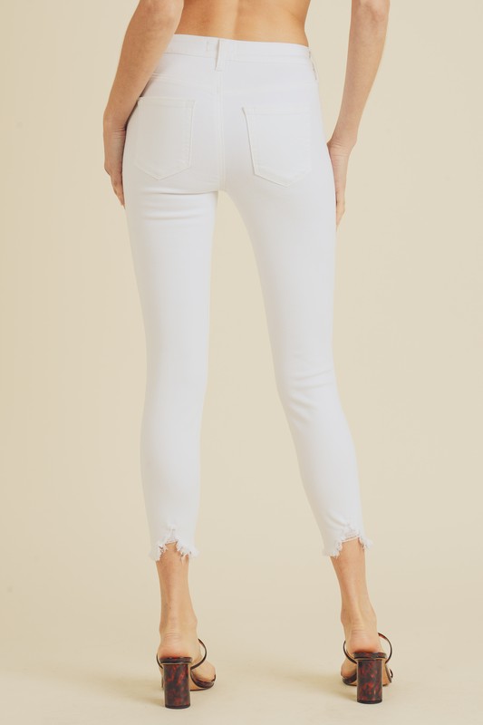 Hudson 2024 white jeans